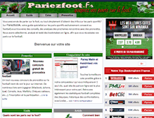 Tablet Screenshot of pariezfoot.fr